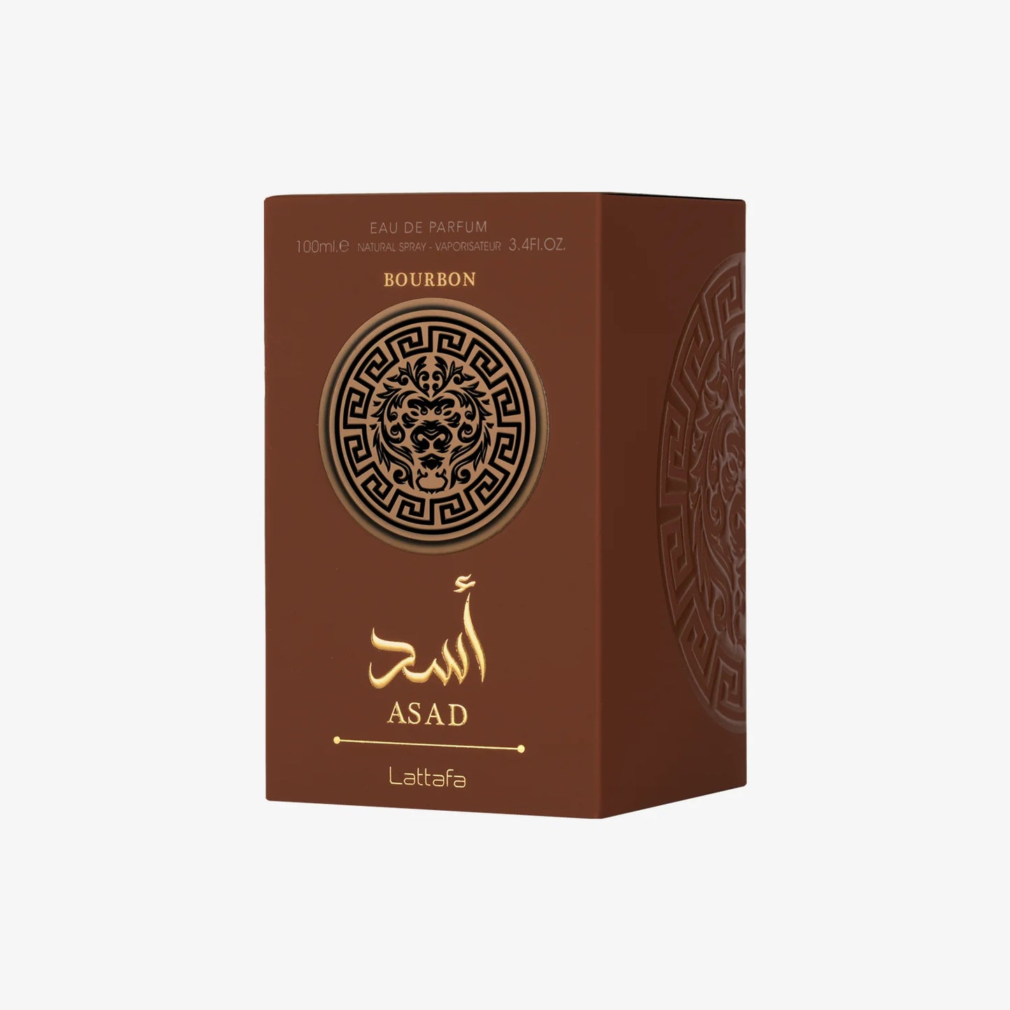 Asad Bourbon EDP By Lattafa For Man 3.4 oz / 100 ml