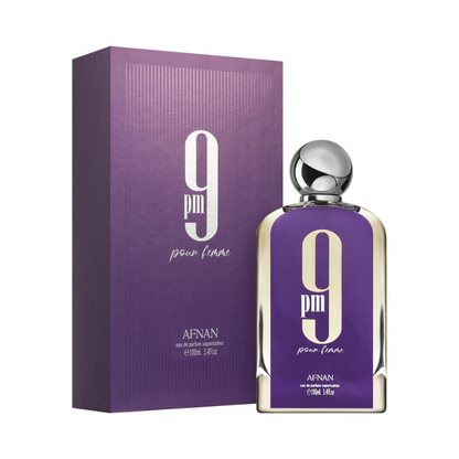 9PM Pour Femme EDP Woman By Afnan 3.4 oz / 100 ml