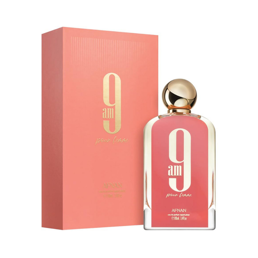 9AM Eau De Parfum EDP Woman By Afnan 3.4 oz / 100 ml