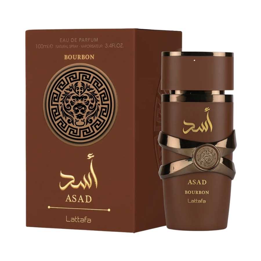 Asad Bourbon EDP By Lattafa For Man 3.4 oz / 100 ml
