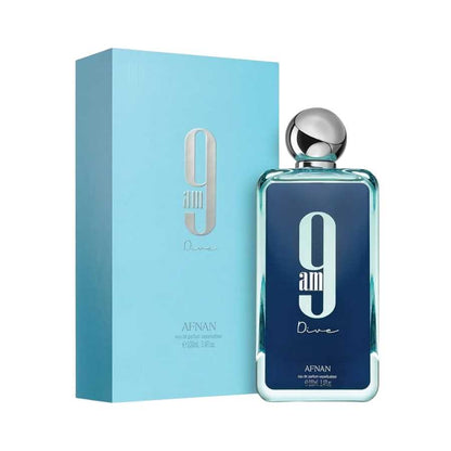 9AM Dive Eau De Parfum EDP Man By Afnan 3.4 oz / 100 ml